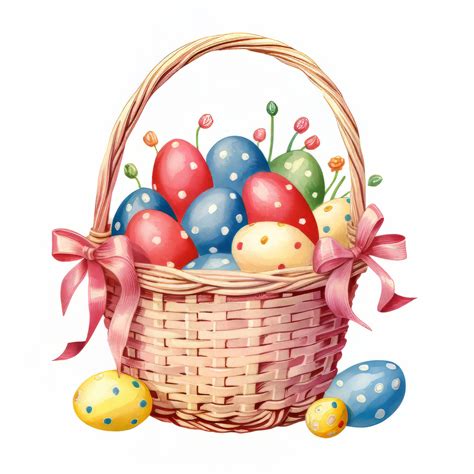 EASTER - Easter Baskets Clipart Bundle 1 | High Quality Png's | 300 DPI ...