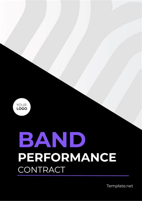 Free Band Performance Contract Template to Edit Online