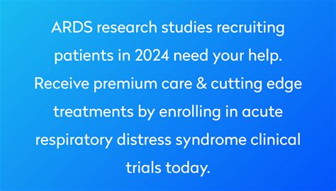 Top 10 ARDS Clinical Trials [2024 Studies] | Power | Power