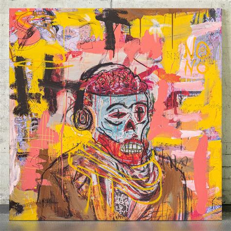 Van Gogh Skull Painting Skull Of A Skeleton With Burning Cigarette