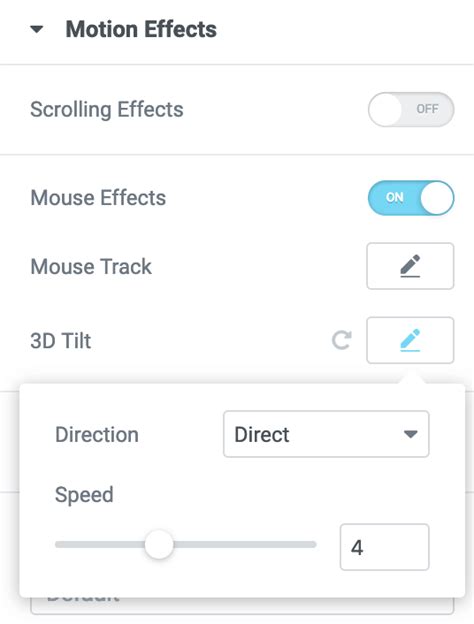 Image result for Elementor Using Tilt