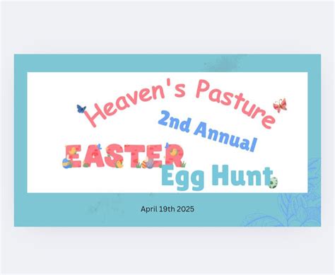 2nd Annual Easter Egg Hunt , 2456 Witherspoon rd, Yazoo City, MS, 19 ...