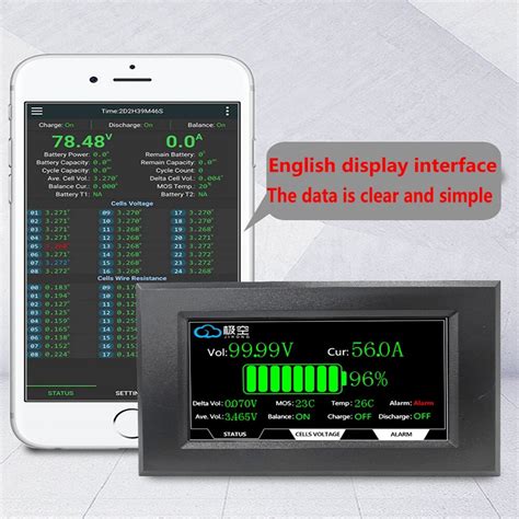 SMART BMS 8-24S 150A LiFePo4 Li-ion BMS with 1A | Ubuy India