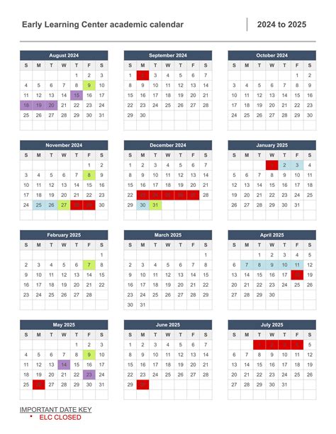 Academic Calendar — Columbia City United Methodist Church