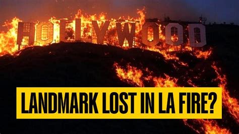 Fact Check: Hollywood Sign Goes Up In Flames? Viral Photo Emerges As ...