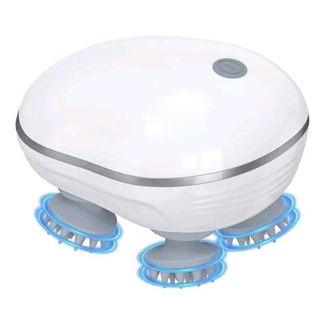 Rechargeable Electric Scalp Massager – 3 Speed Modes, Deep Kneading for ...