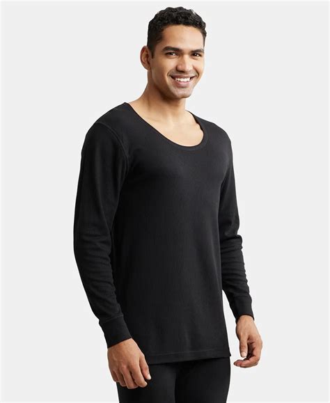 Buy Super Combed Cotton Rich Full Sleeve Thermal Undershirt with ...