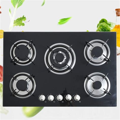 Buy TFCFL 30 Inch Gas Cooktop Gas Hob Stovetop,5 Burners Natural Gas ...