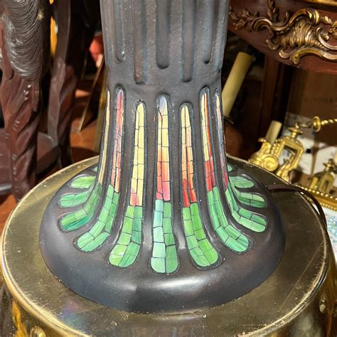 Tiffany style Leaded Glass Table Lamp For Sale at 1stDibs | jj peng ...