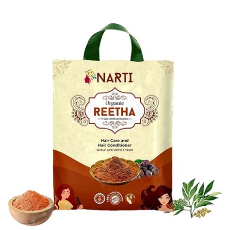 Buy Original Organic Reetha Powder for Hair Growth 500g Online from ...