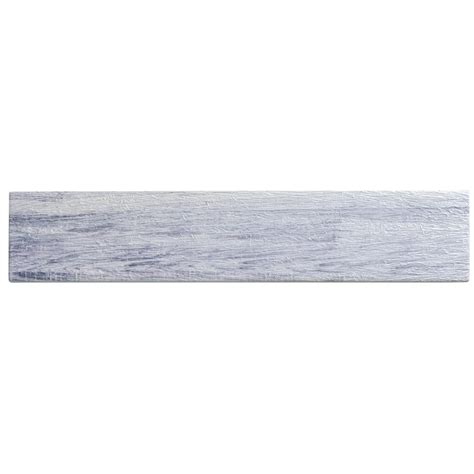 Andova Tiles Kendel Que 3-in x 13-in Matte Glass Wood Look Wall Tile (8 ...