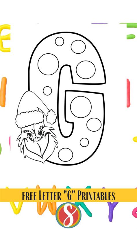 Printable Letter G Coloring Pages [2025]