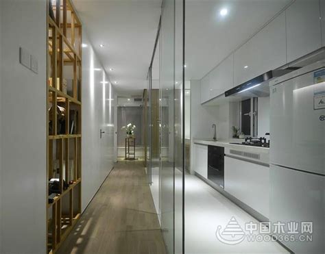 75平一室两厅单身公寓装修效果图（1房2厅1厨1卫）-中国木业网