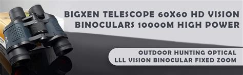 Buy BIGXEN Telescope 60X60 HD Vision Binoculars 10000M High Power for ...
