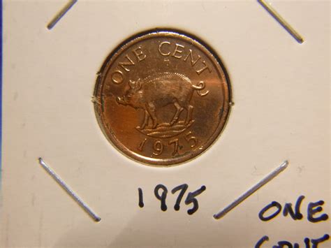 BERMUDA 1975 ONE CENT - For Sale, Buy Now Online - Item #664545