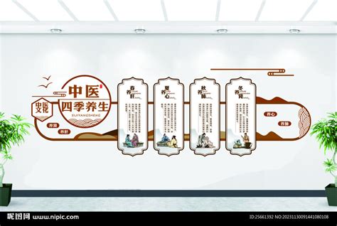 中医四级养生形象墙设计图__广告设计_广告设计_设计图库_昵图网nipic.com