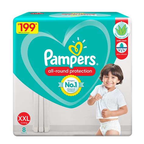 Dgroce.com - Pampers Baby Dry Pant Style - XXL - (15 - 25 kg) - 8 PCS