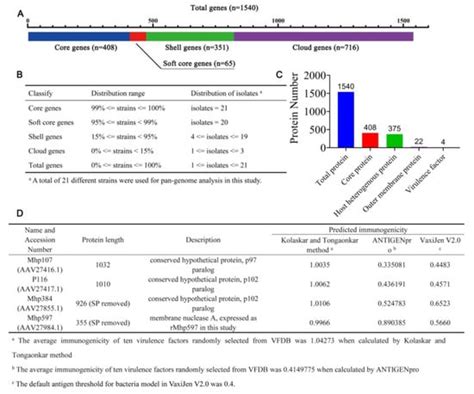 Development of a Multi-Epitope Vaccine for Mycoplasma hyopneumoniae and ...