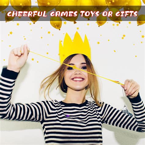 Buy 100 Pack Easter Day Ornament Slingshot Chicken Rubber Chicken Flick ...