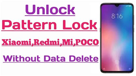 Image result for Redmi Note 9 Lock Pattern Open