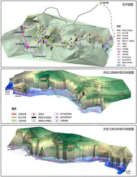 重庆武隆喀斯特世界自然遗产天生三硚景区概念规划|清华同衡