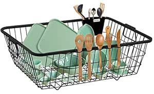 Buy Plantex GI Metal Dish Drainer Basket for Kitchen Utensils/Dish ...