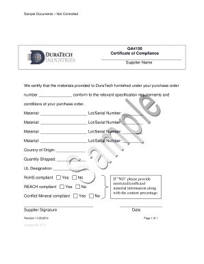 Fillable Online Sample Documents Not Controlled Fax Email Print - pdfFiller
