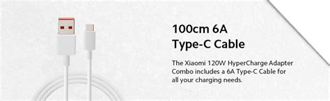 Xiaomi 120W HyperCharge Adapter Combo for Laptops, Tablets - White ...