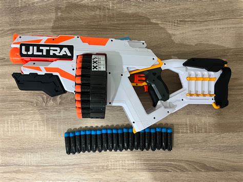 Ultra One Nerf Gun & 20x Ultra Sonic Screamers Darts, Hobbies & Toys, Toys & Games on Carousell