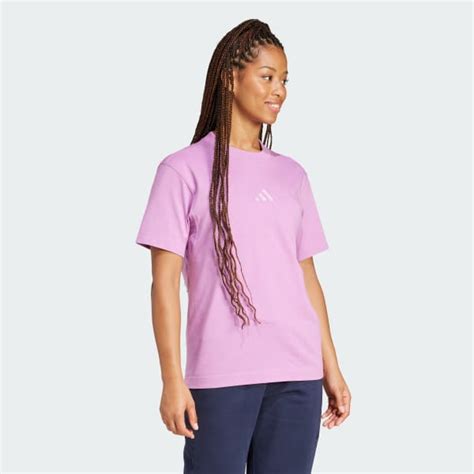 adidas ALL SZN Loose Tee - Purple | Free Shipping with adiClub | adidas US