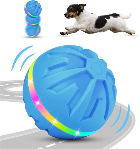 PETTOM Interactive Dog Toys Self Moving Dog Ball, Dogd Balls Electric ...