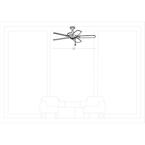 Generation Lighting Colony Max 52-in Matte White Indoor/Outdoor Downrod ...