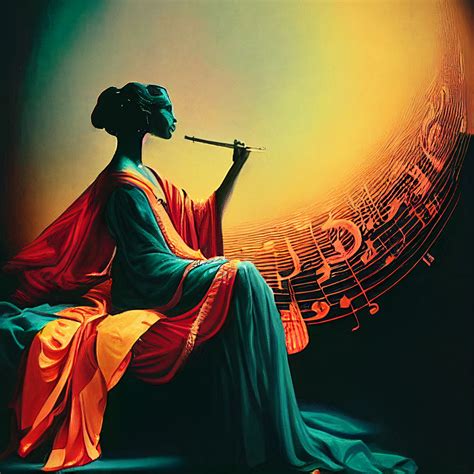 AI ART --- Goddess of Mathematics and Music by AnasTaher on DeviantArt