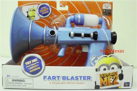 Despicable Me 2 Minion Fart Gun Blaster NEW IN BOX SHIPS FREE TO U.S ...