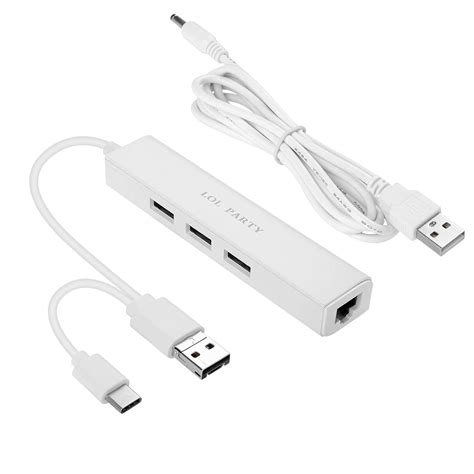 weishan Fire Stick Ethernet Adapter W/Otg Cable For Android,C Usb Hub ...