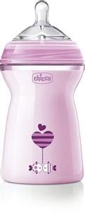 Chicco Natural Feeling Baby Milk Feeding Bottle Wide Neck for Easy Milk ...