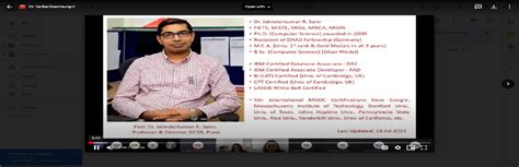 One Week International Workshop on Automation and Data Management [ADM ...