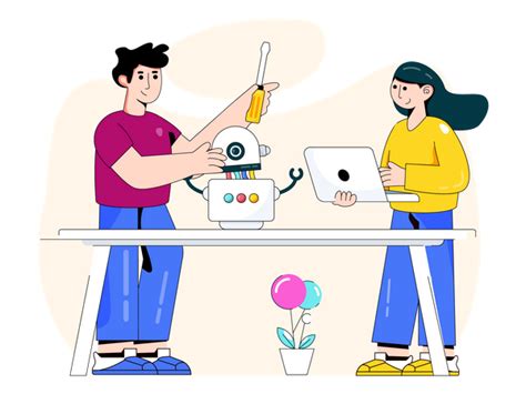 Image result for Computer Automation Cartoon Logo