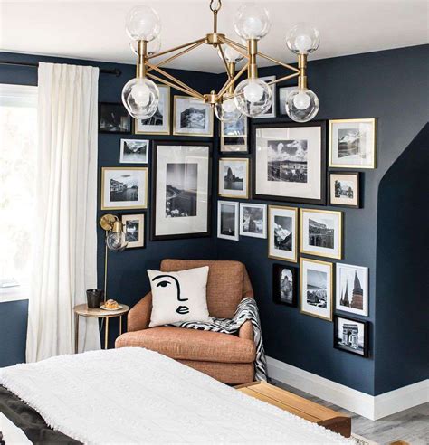 Dark Blue Bedrooms
