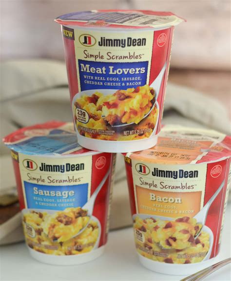 Breakfast in Minutes with Jimmy Dean Simple Scrambles - Mommy Hates Cooking