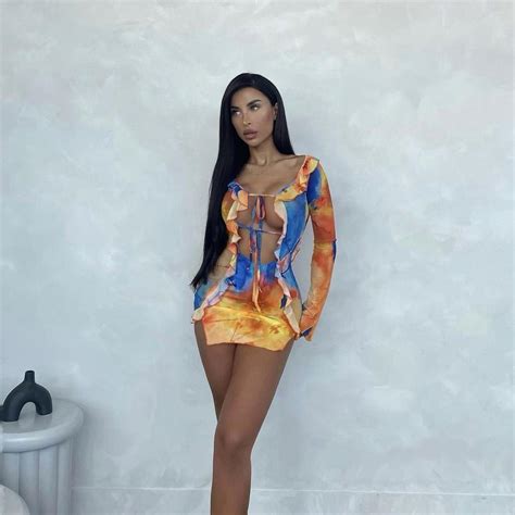 Mini Dress - size 8. Worn once. Sorelle Mini dress... - Depop