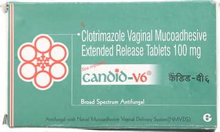 Candid V6 Vaginal Tablet: Uses, Side Effects, Price, Dosage & More Info ...