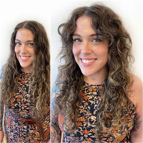 21 Best Ways To Get Curtain Bangs For Curly Hair Right Now