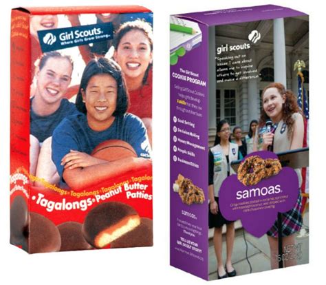 Buy Girl Scout Cookies - Samoas (Caramel De Lites) and Tagalongs ...