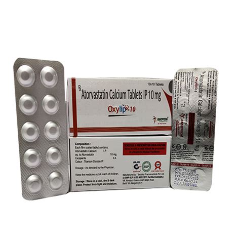 OXYLIP 10 Tablets INNOVEXIA LIFE SCIENCES PVT LTD