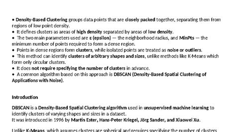 ML UT2 - 126464: Understanding DBSCAN and Dimensionality Reduction ...