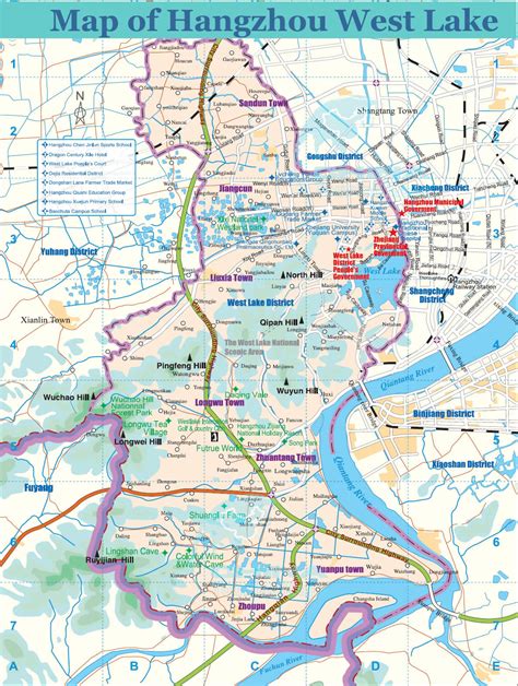 Hangzhou Map - China