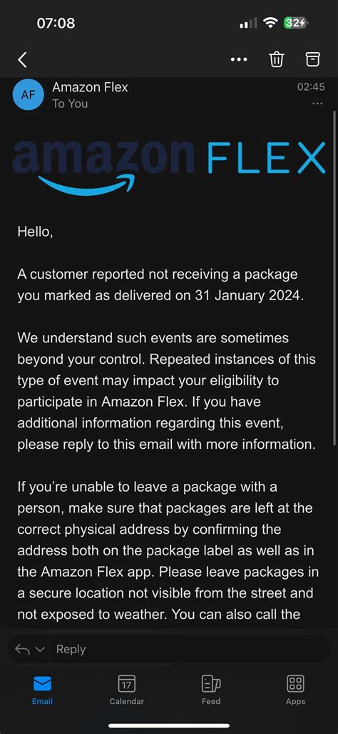 Customer said didn’t receive parcel : r/AmazonFlexUK