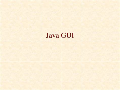 Java GUI Slide Image 的图像结果