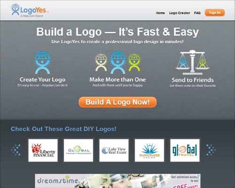 收集45个实用的免费LOGO在线制作网站 – 欲思博客